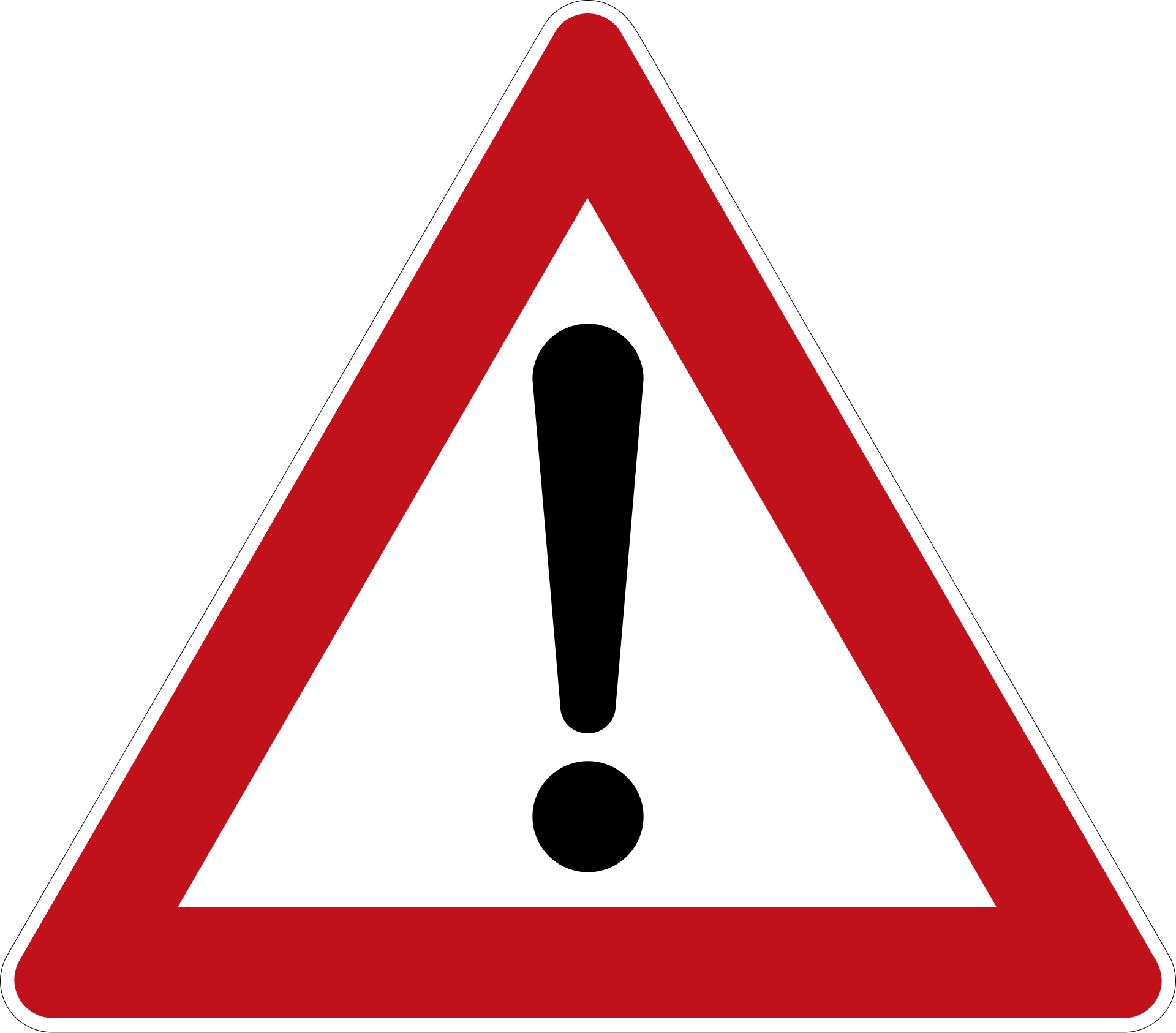 Exclamation mark sign!